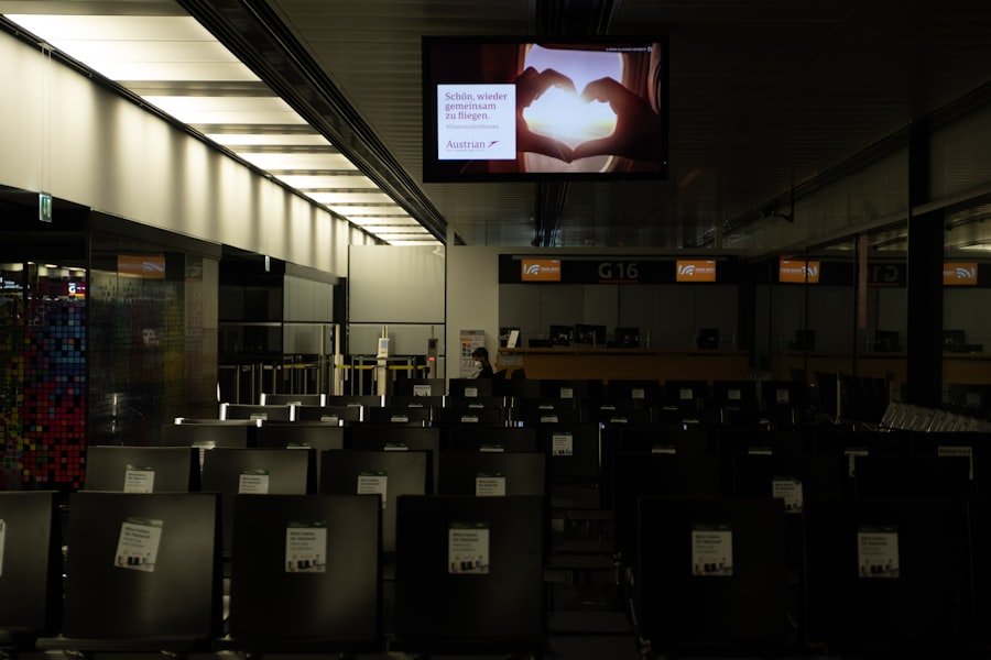 Photo security wait times air canada terminal