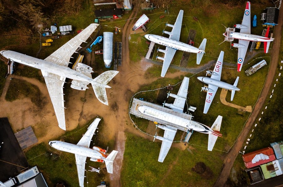 Photo air canada aircraft repair process
